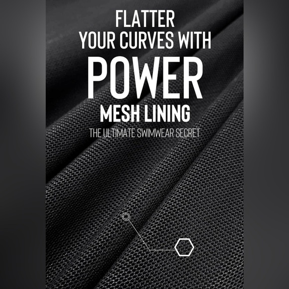 CUPSHE One Piece Swimsuit Tummy Control Bathing Suit Zipper Front Adjustable - Picture 7 of 7